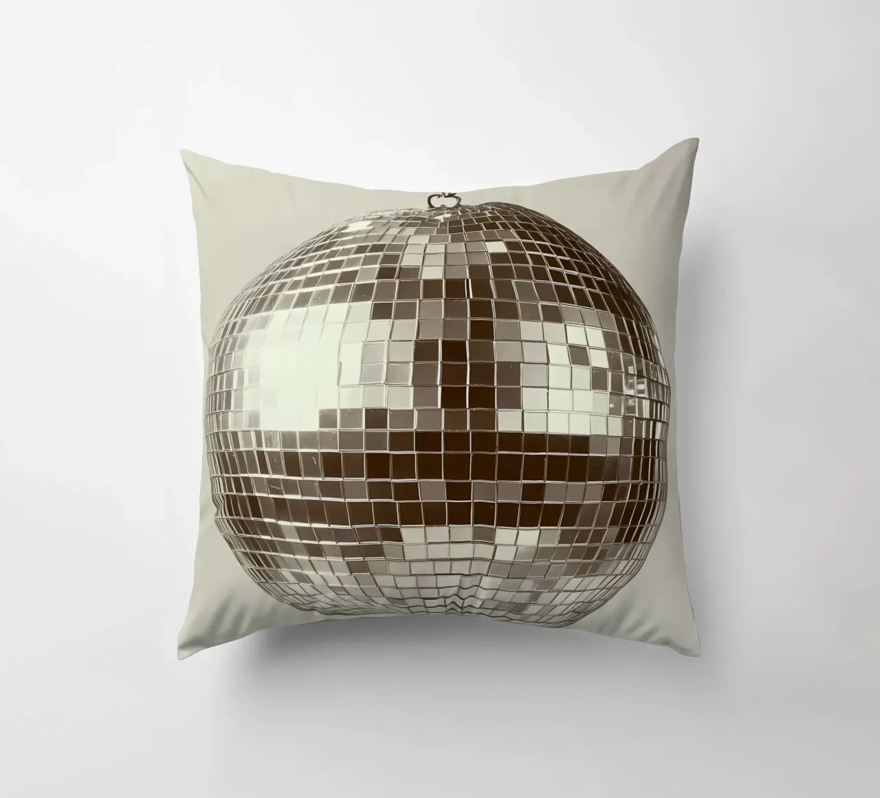 Palla da discoteca, palla a specchio cuscino da IamHomeStudio