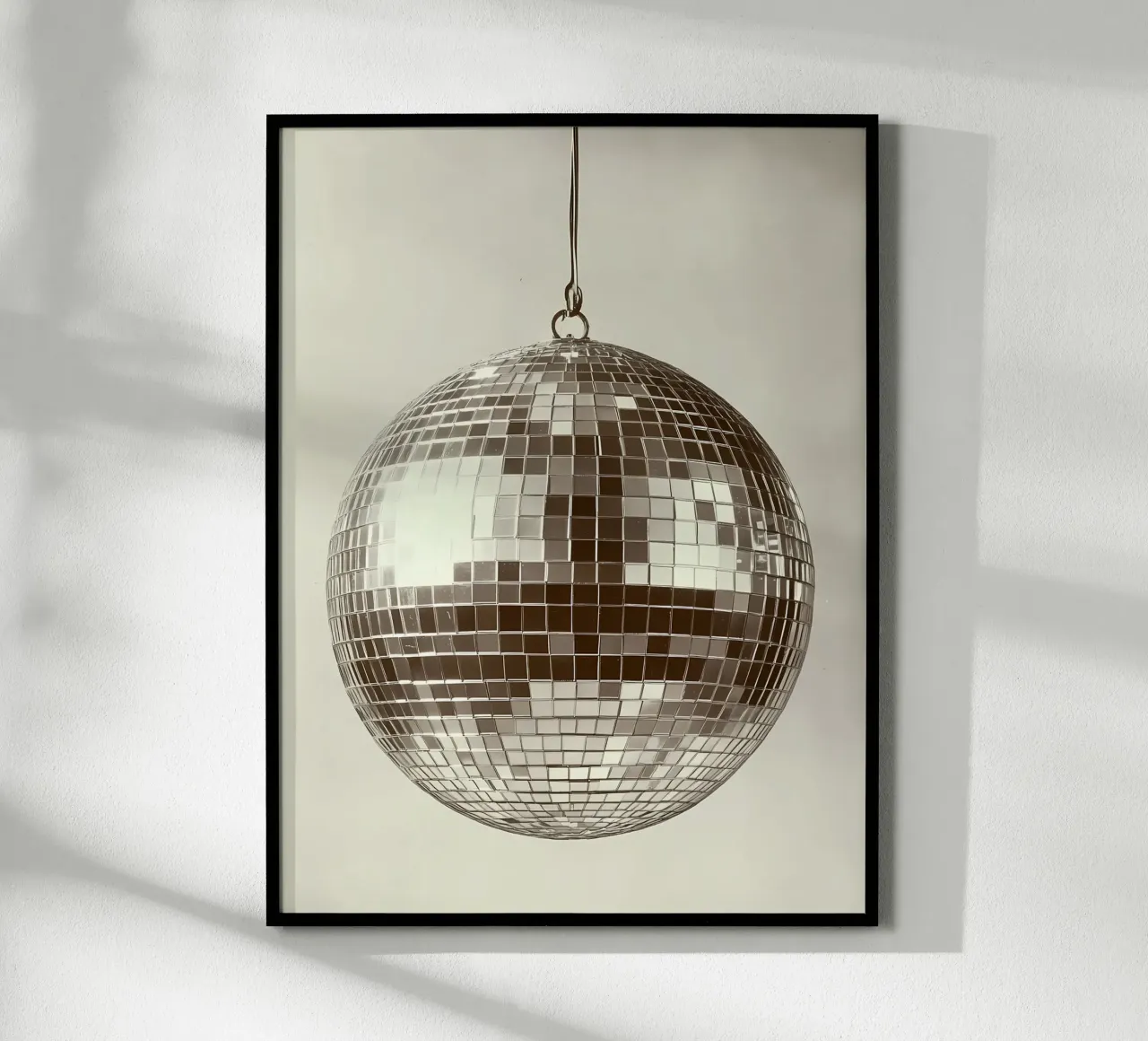Palla da discoteca, palla a specchio carta hahnemühle da IamHomeStudio