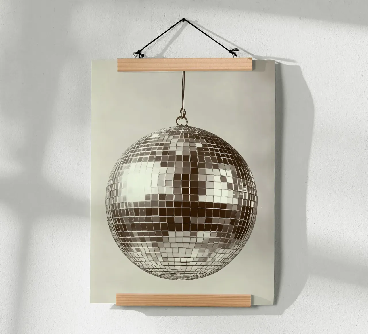 Palla da discoteca, palla a specchio carta hahnemühle da IamHomeStudio