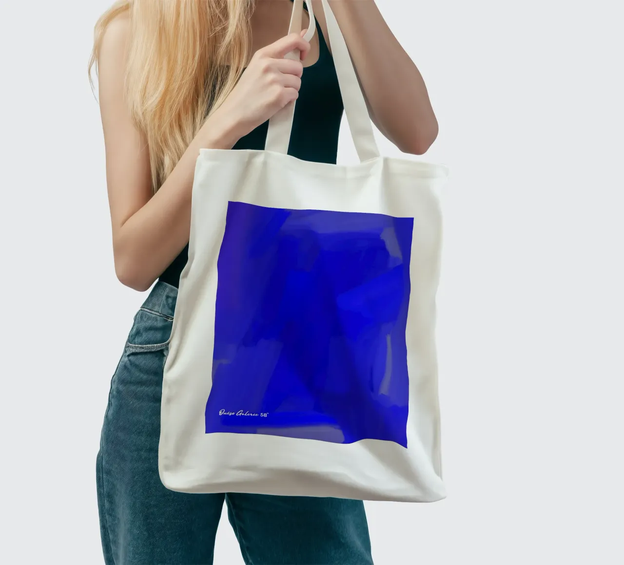 Soft Murmurs borsa in juta da Mike Leymi