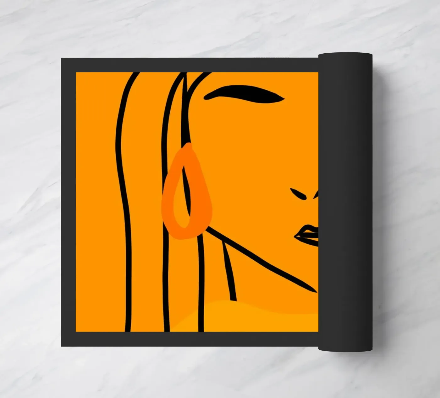 Cloud Veil doormat by Mike Leymi