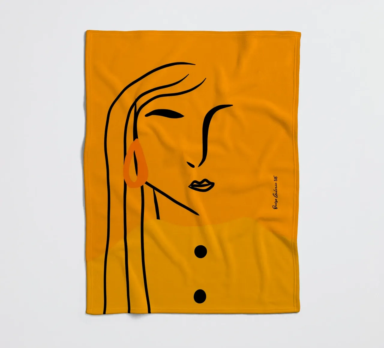 Cloud Veil fleece blanket by Mike Leymi