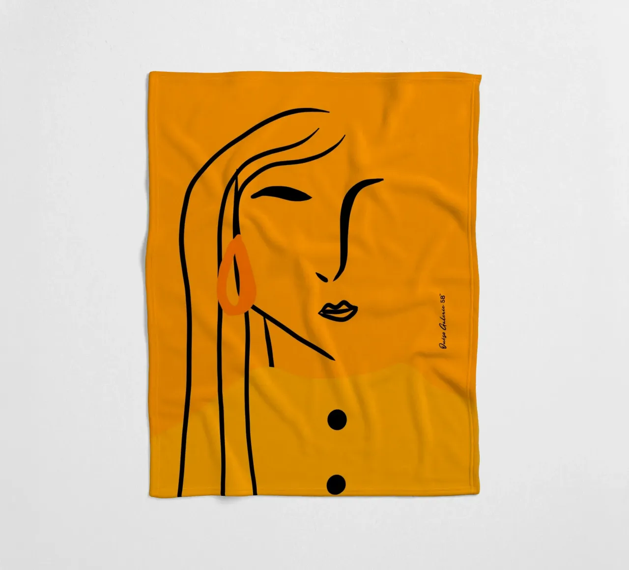 Cloud Veil fleece blanket by Mike Leymi