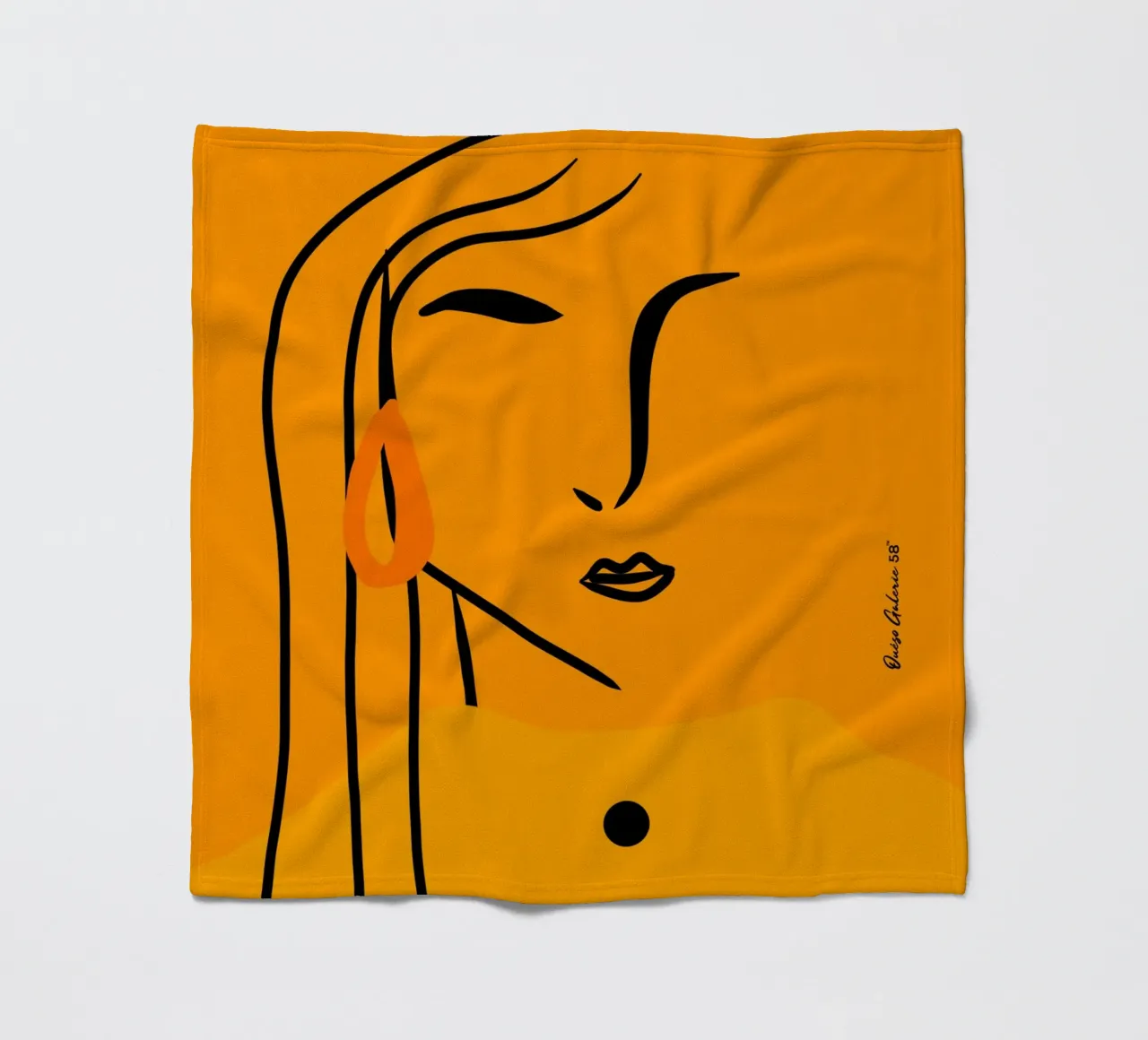 Cloud Veil fleece blanket by Mike Leymi