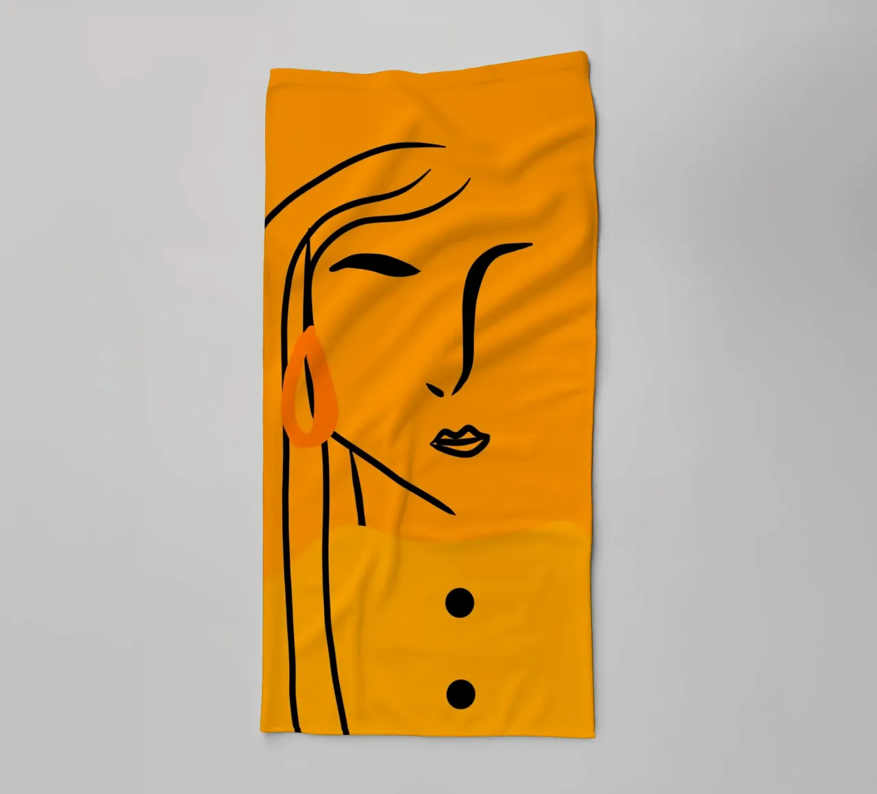 Cloud Veil badhanddoek van Mike Leymi