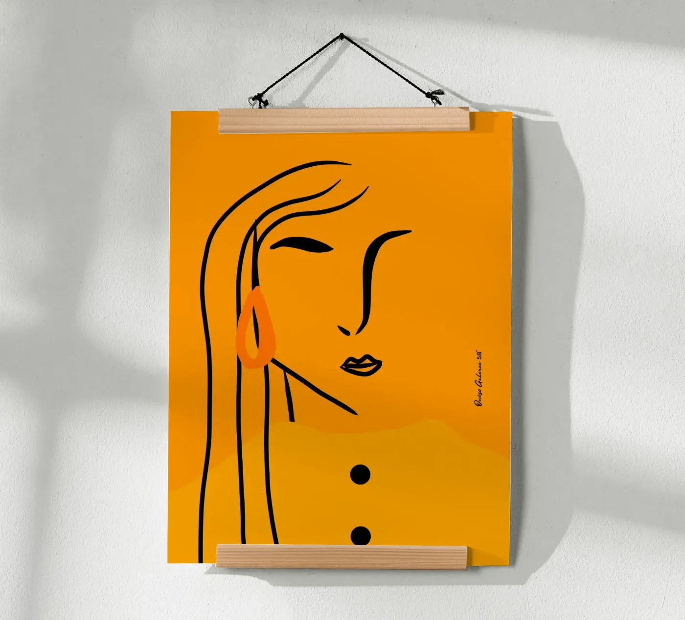 Cloud Veil Poster von Mike Leymi