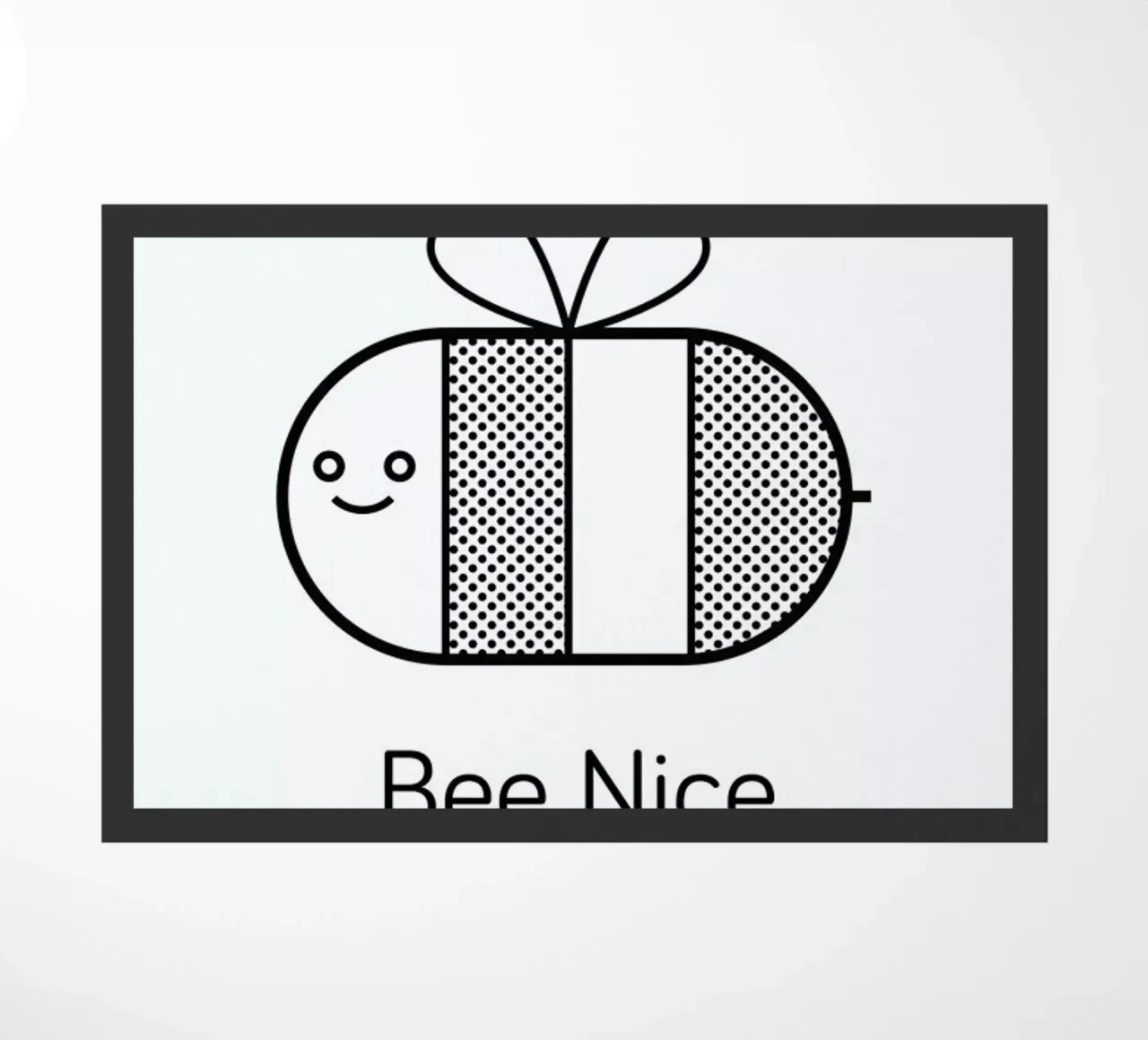 Bee deurmat van Chris Wharton