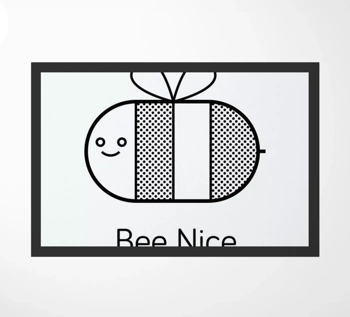 Bee deurmat van Chris Wharton