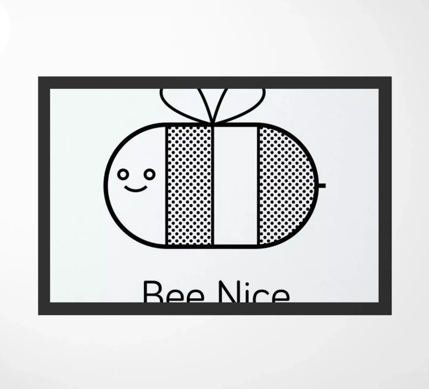 Bee deurmat van Chris Wharton