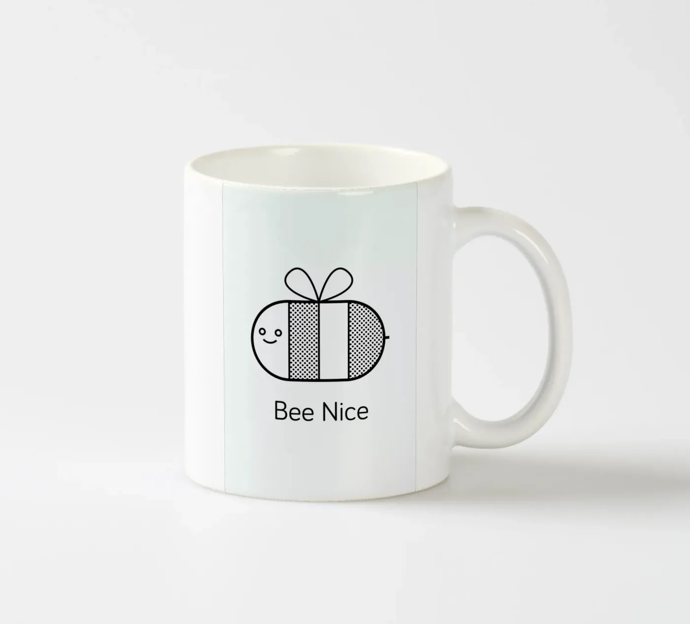 Bee ceramic mug by Chris Wharton