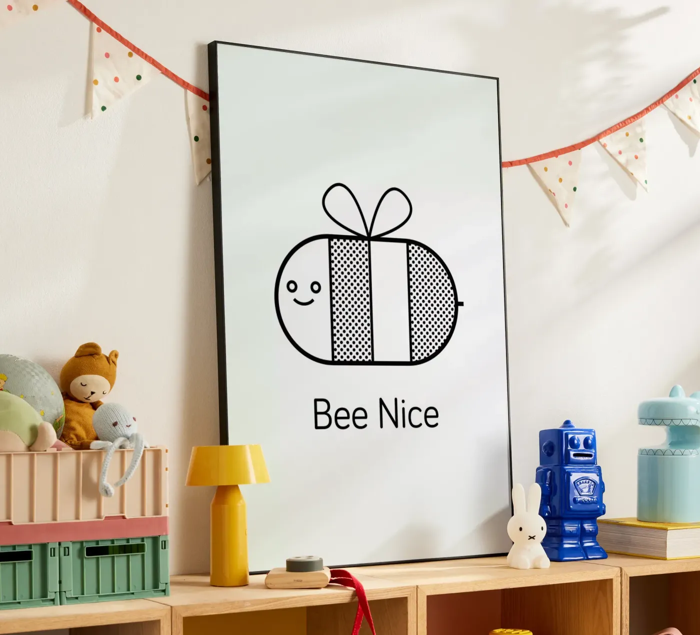 Bee aluminium-dibond van Chris Wharton