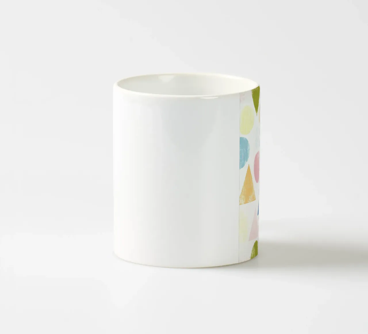 Forme colorate pastello tazza in ceramica da IamHomeStudio