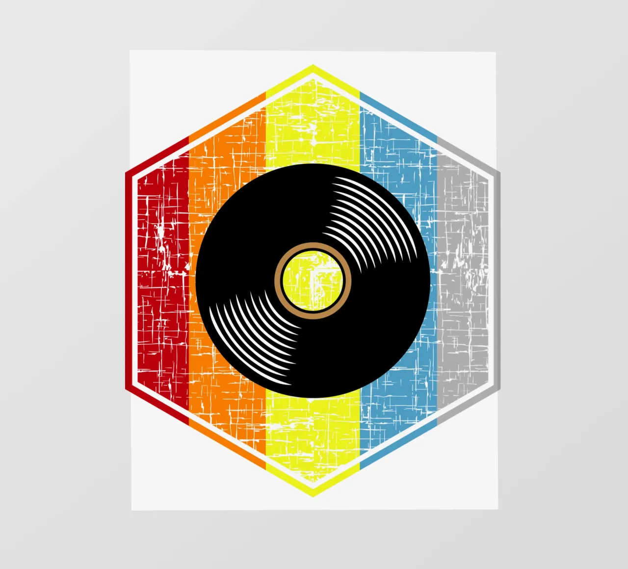 Design retrò in vinile vintage pellicola backlit da vickeyroads