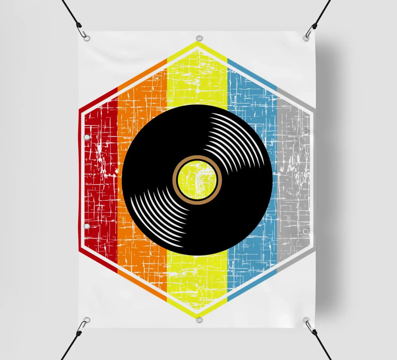 Design retrò in vinile vintage telo in pvc da vickeyroads