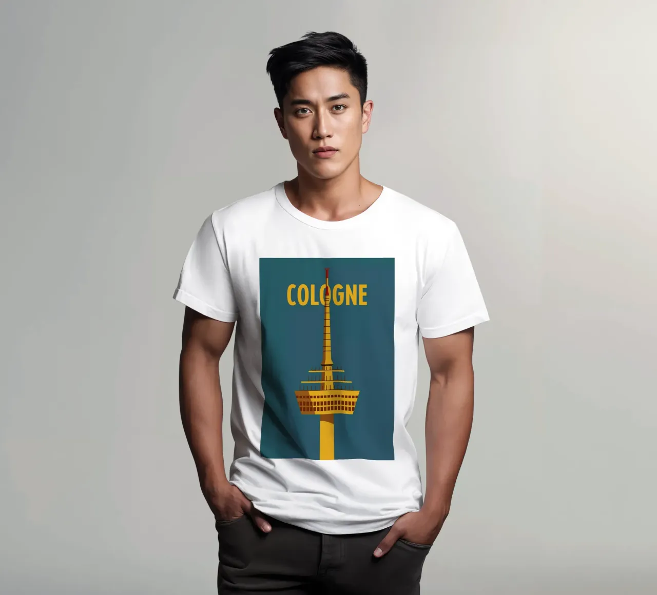 Cologne t-shirt da Designliga Products GmbH & Co. KG