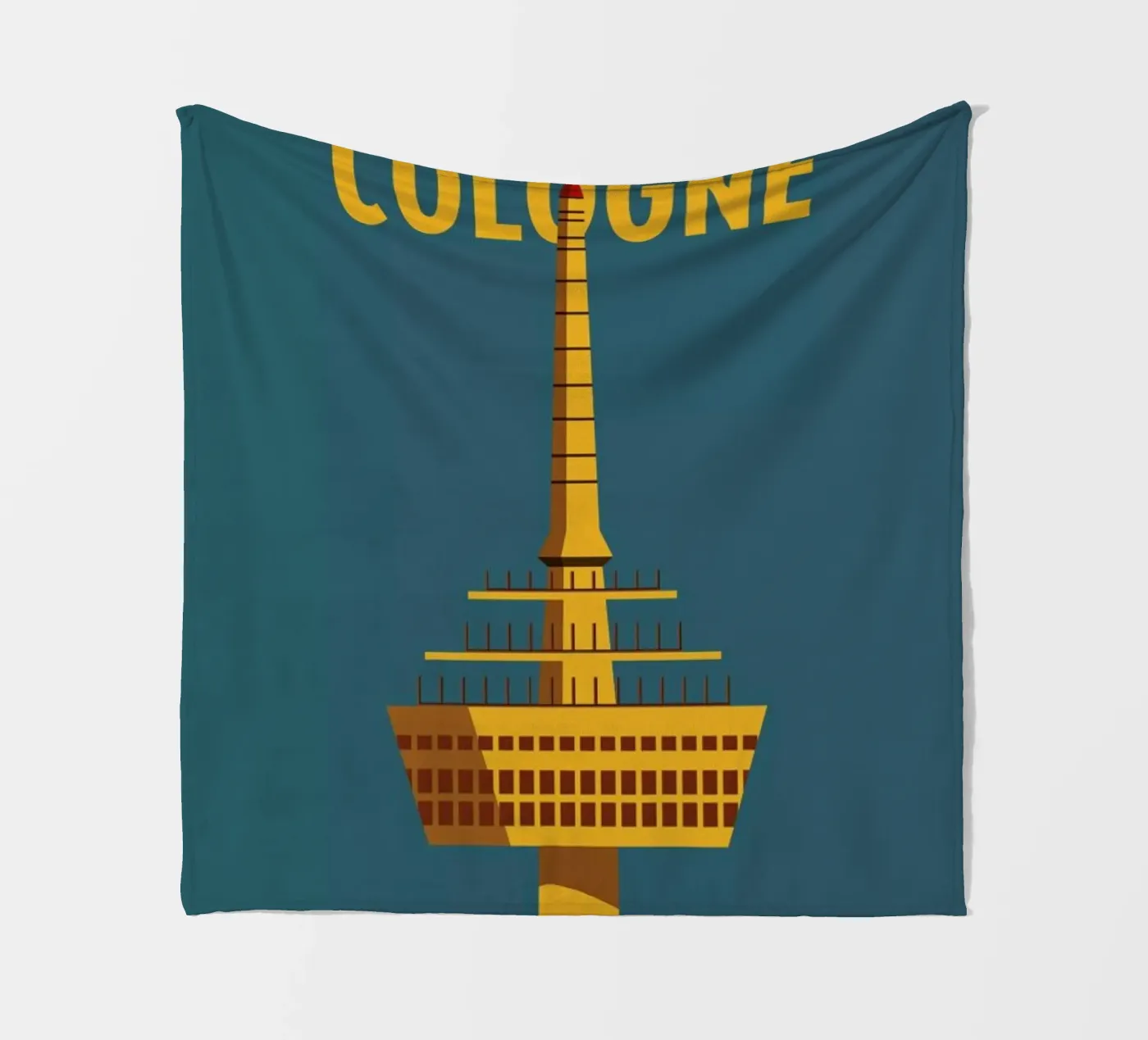 Cologne Fleecedecke von Designliga Products GmbH & Co. KG