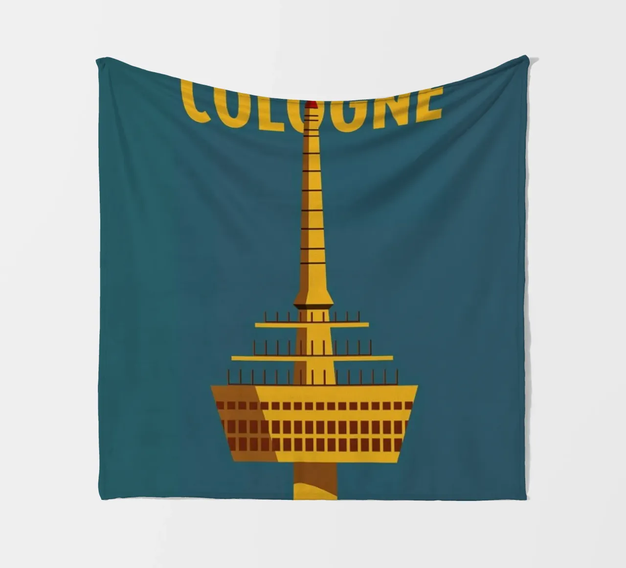 Cologne fleecedeken van Designliga Products GmbH & Co. KG