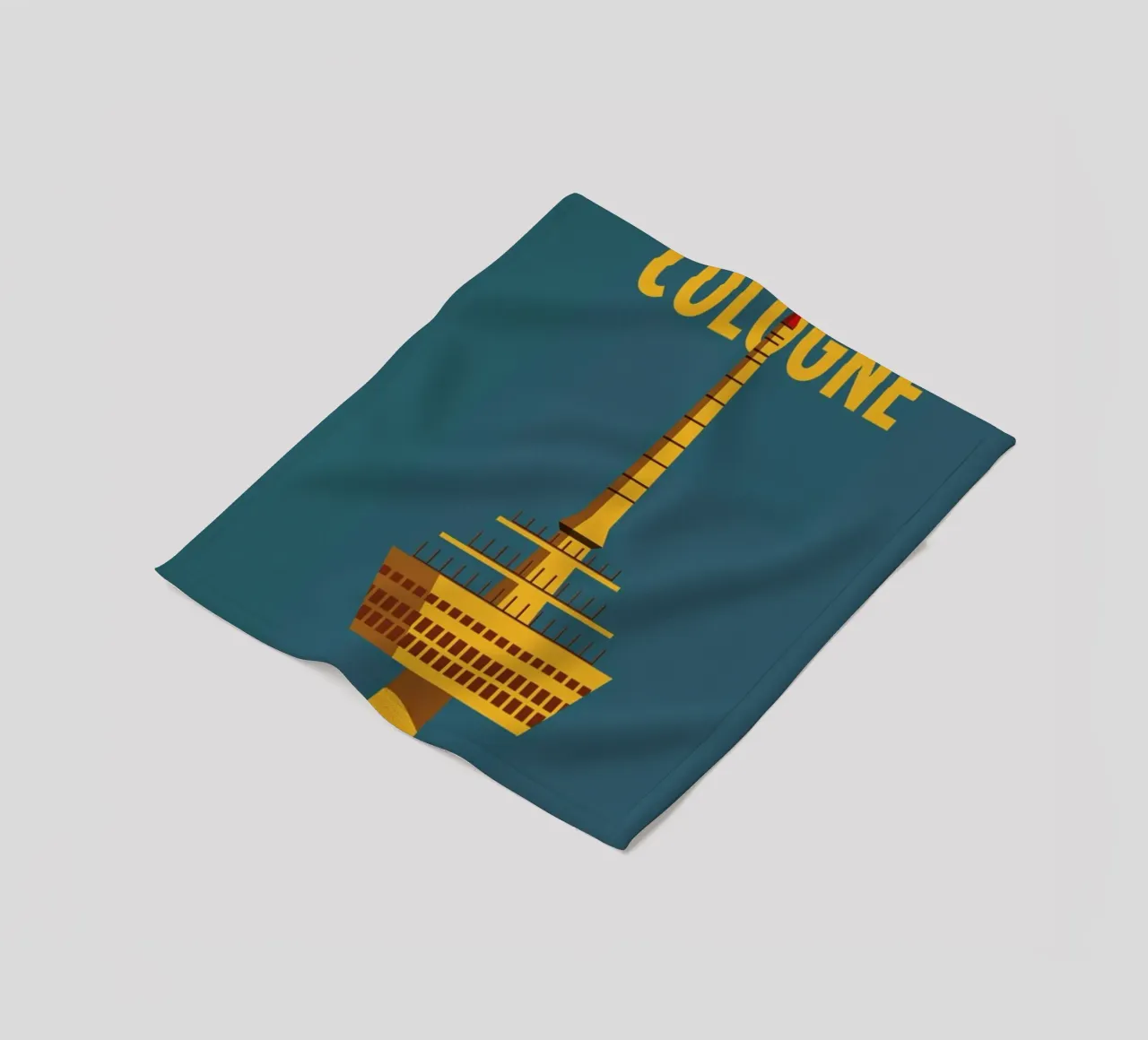 Cologne fleecedeken van Designliga Products GmbH & Co. KG