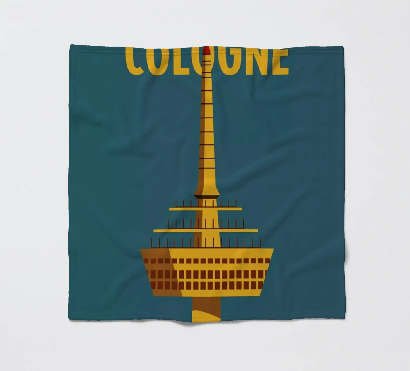 Cologne Fleecedecke von Designliga Products GmbH & Co. KG