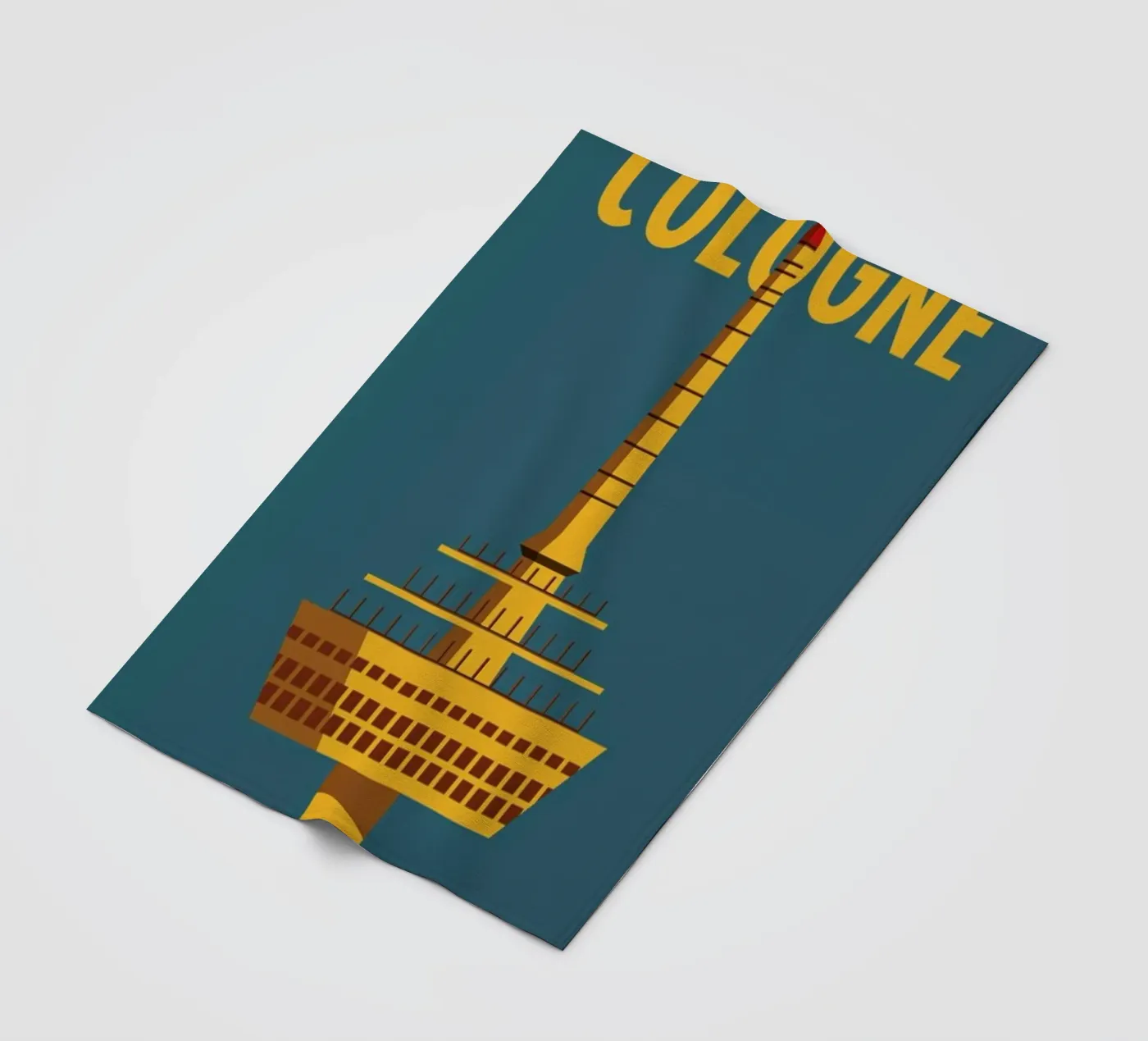 Cologne Fleecedecke von Designliga Products GmbH & Co. KG