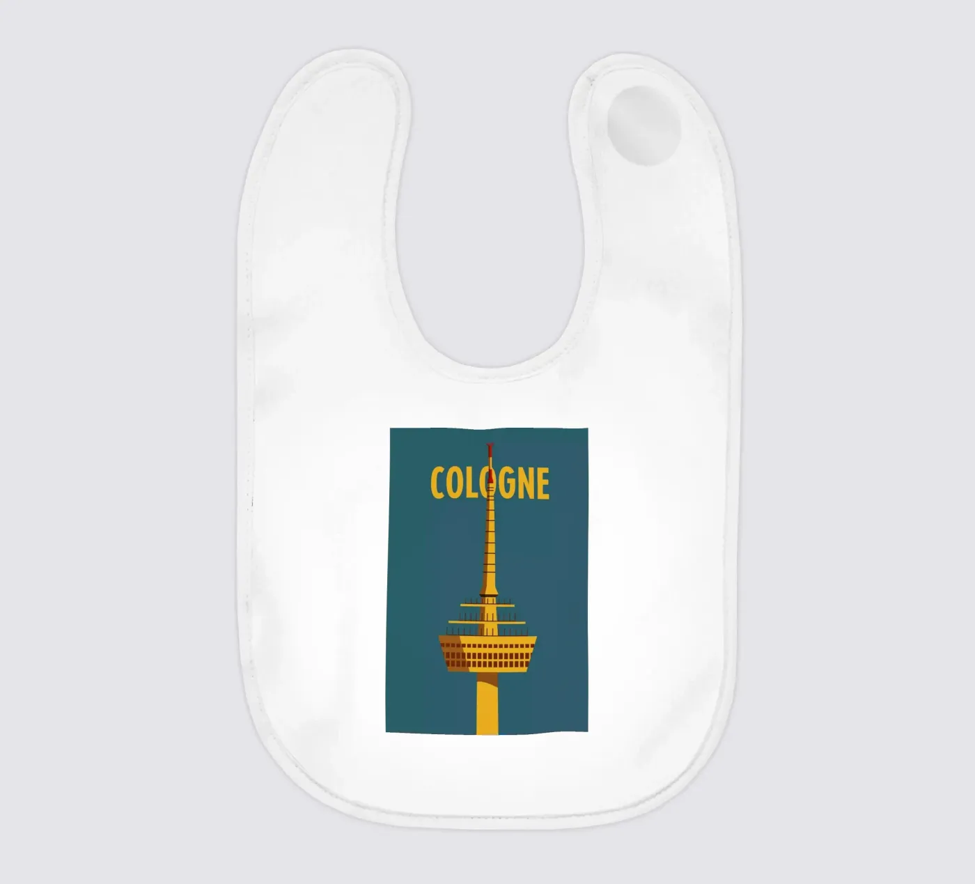 Cologne baby bib by Designliga Products GmbH & Co. KG