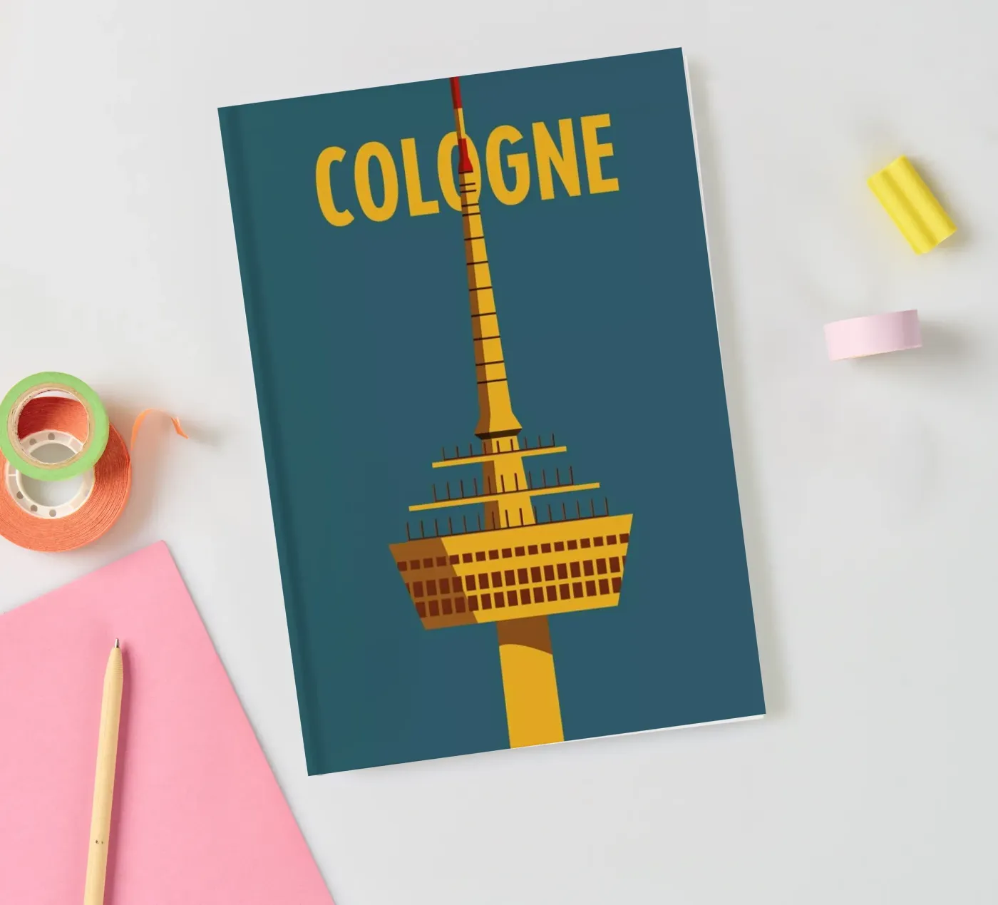 Cologne notebook by Designliga Products GmbH & Co. KG