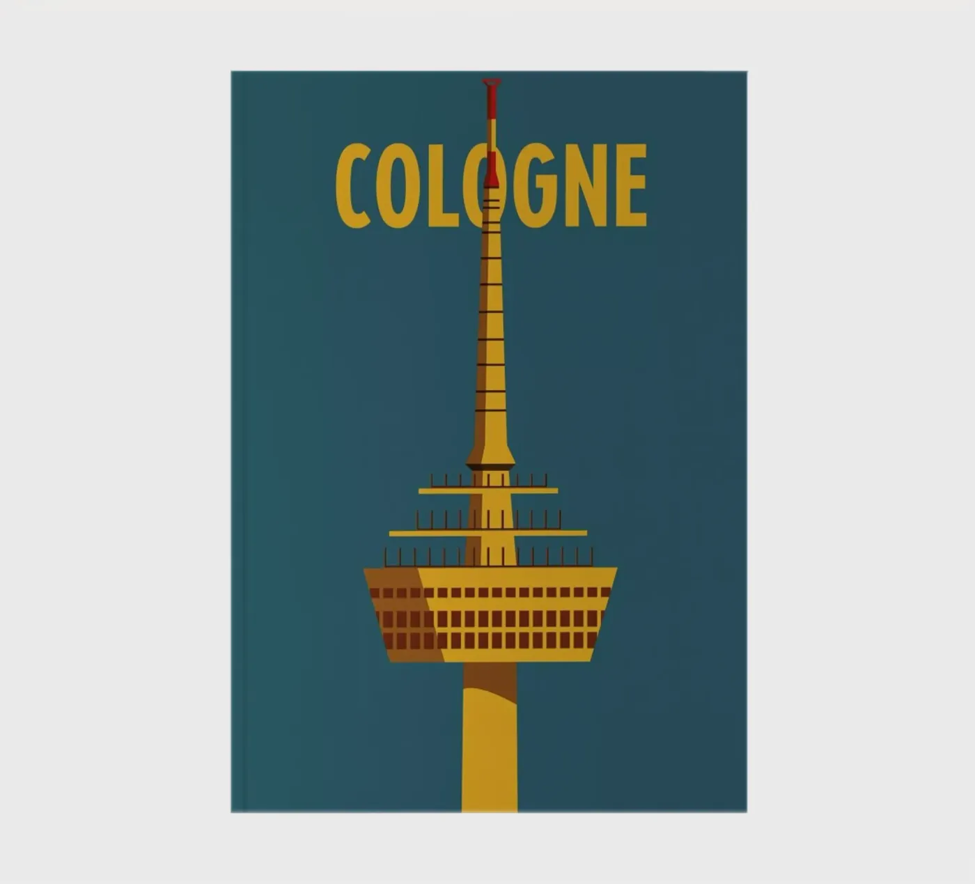 Cologne notebook by Designliga Products GmbH & Co. KG
