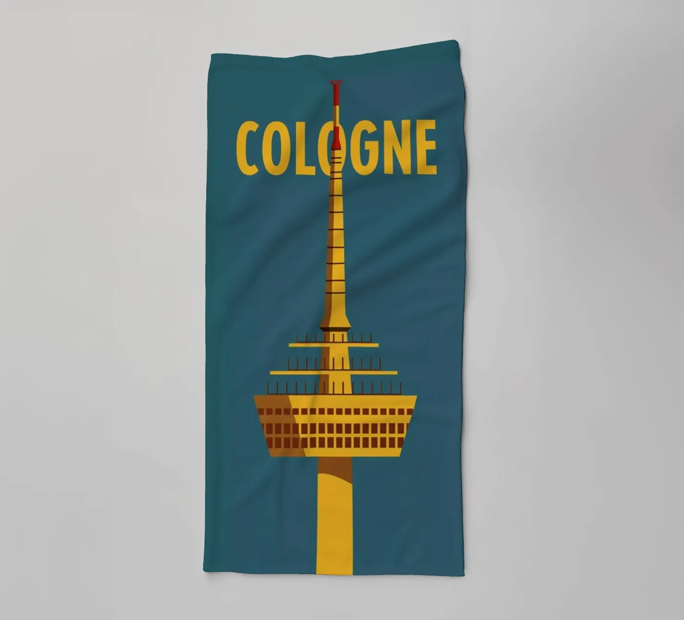 Cologne badhanddoek van Designliga Products GmbH & Co. KG