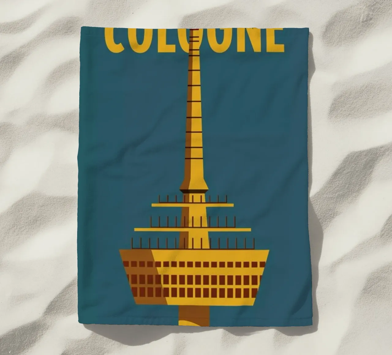 Cologne telo mare da Designliga Products GmbH & Co. KG