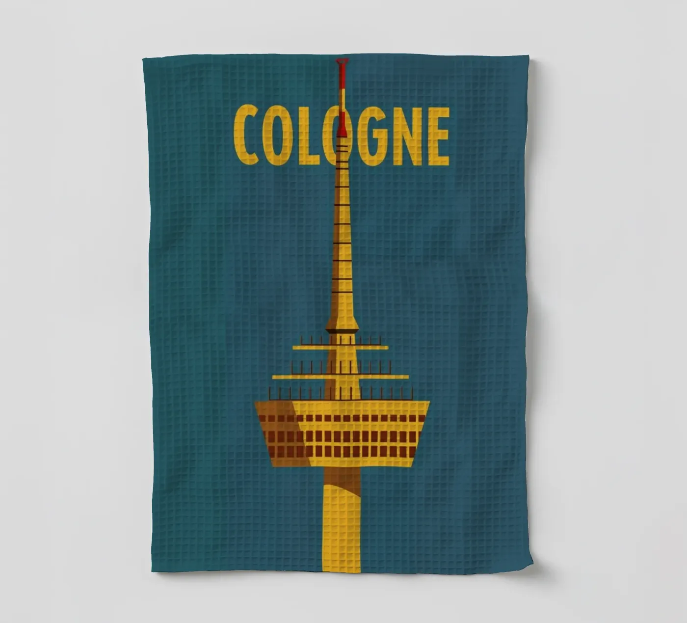 Cologne Geschirrtuch von Designliga Products GmbH & Co. KG