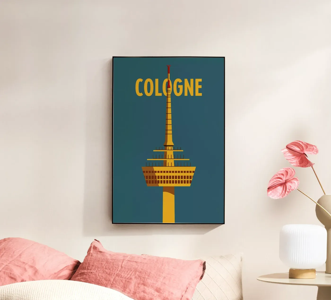 Cologne acrylic glass by Designliga Products GmbH & Co. KG