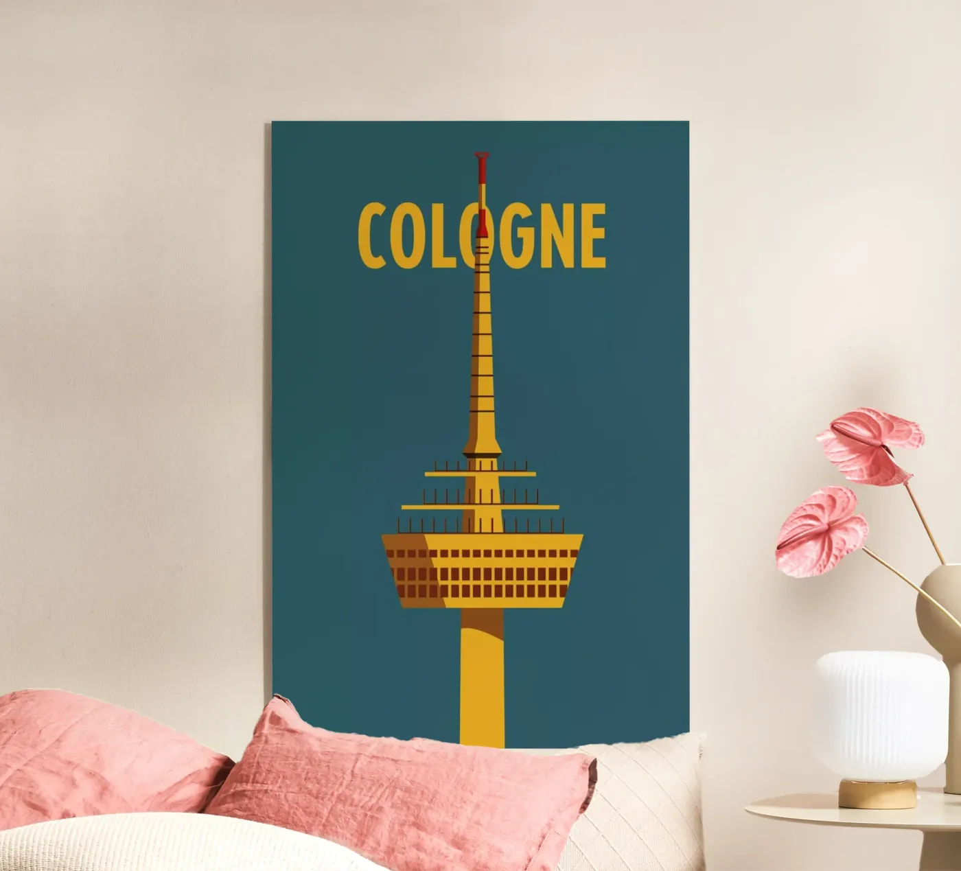 Cologne acrylic glass by Designliga Products GmbH & Co. KG