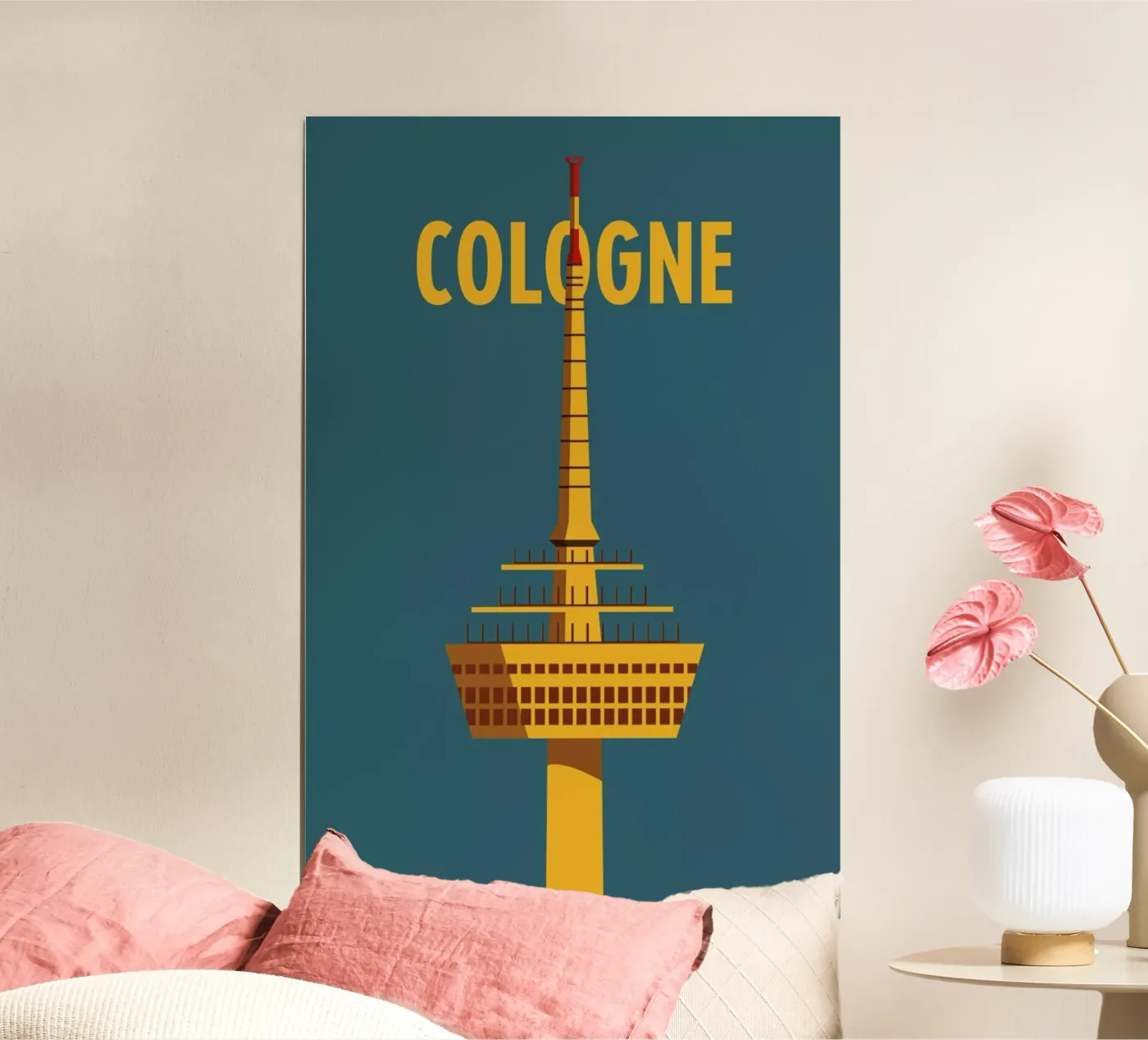 Cologne poster van Designliga Products GmbH & Co. KG