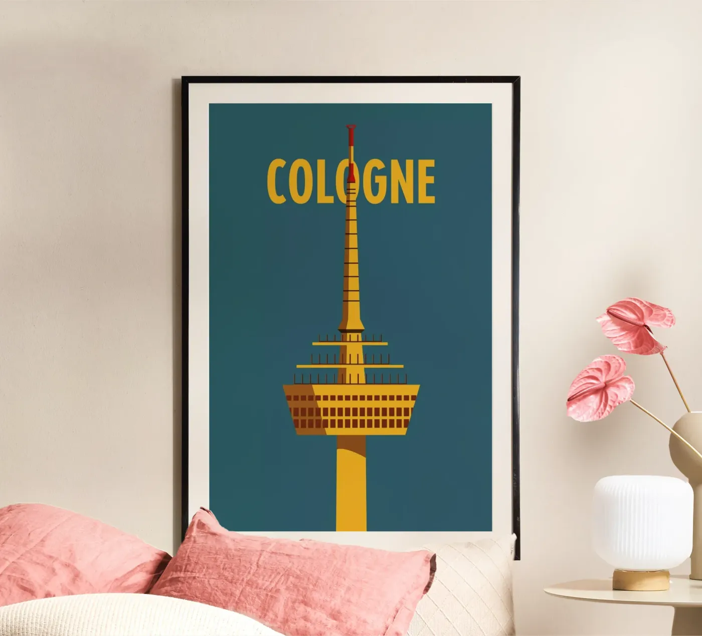 Cologne poster van Designliga Products GmbH & Co. KG