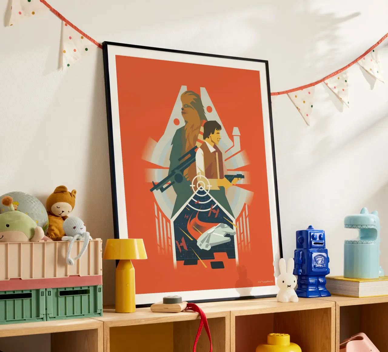 HAN SOLO & CHEWBACCA poster by Star Wars