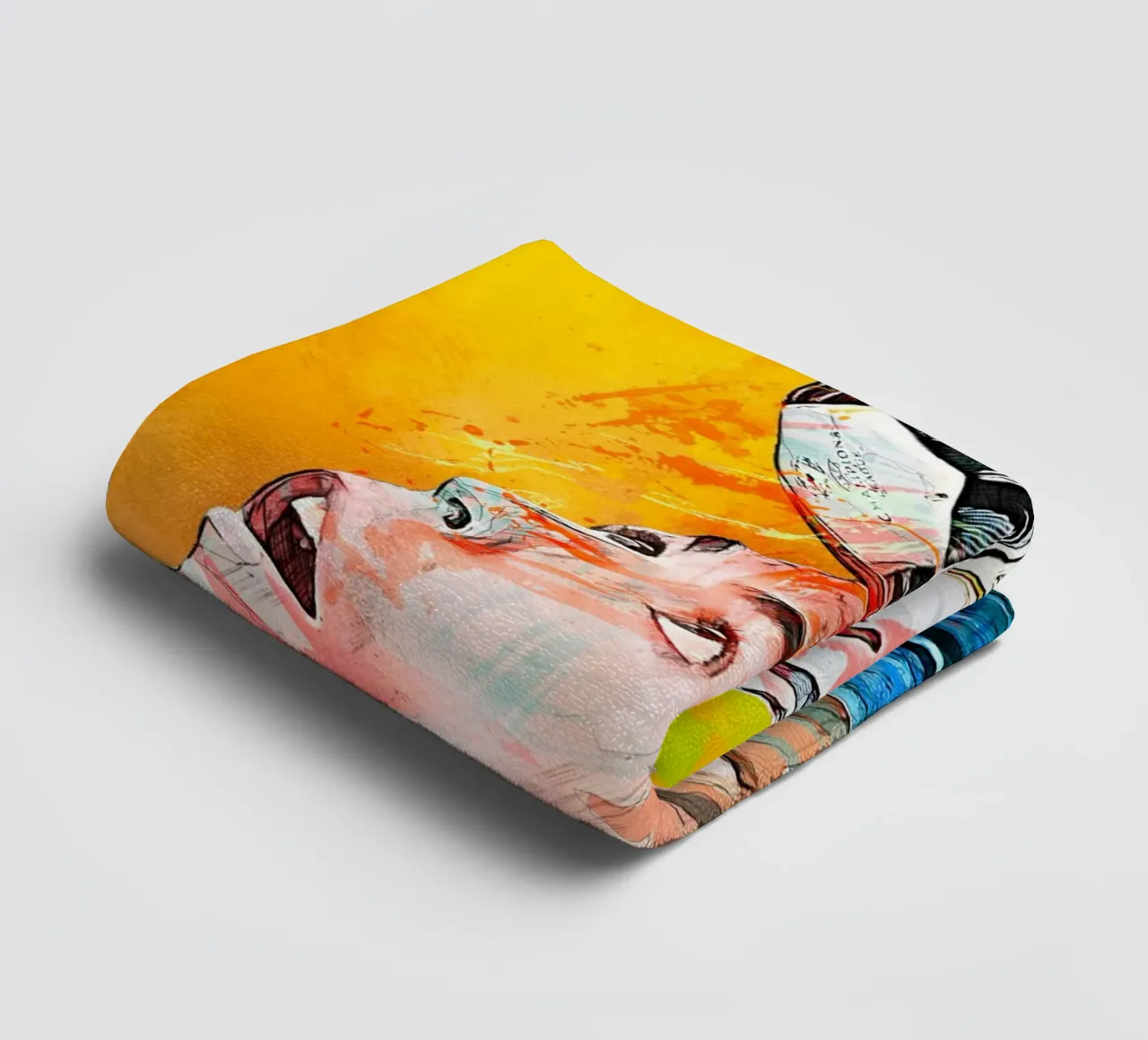 Cristiano Ronaldo 1 towel by tenten