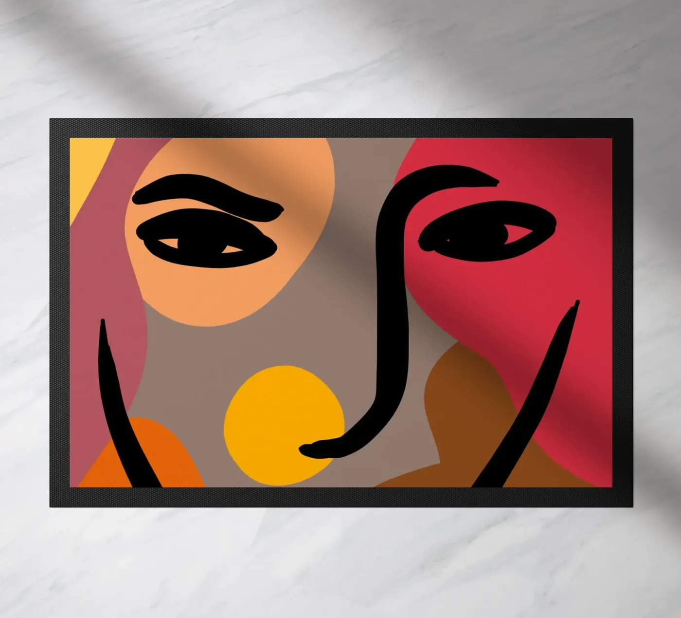 Luminous Shadows Fußmatte von Mike Leymi