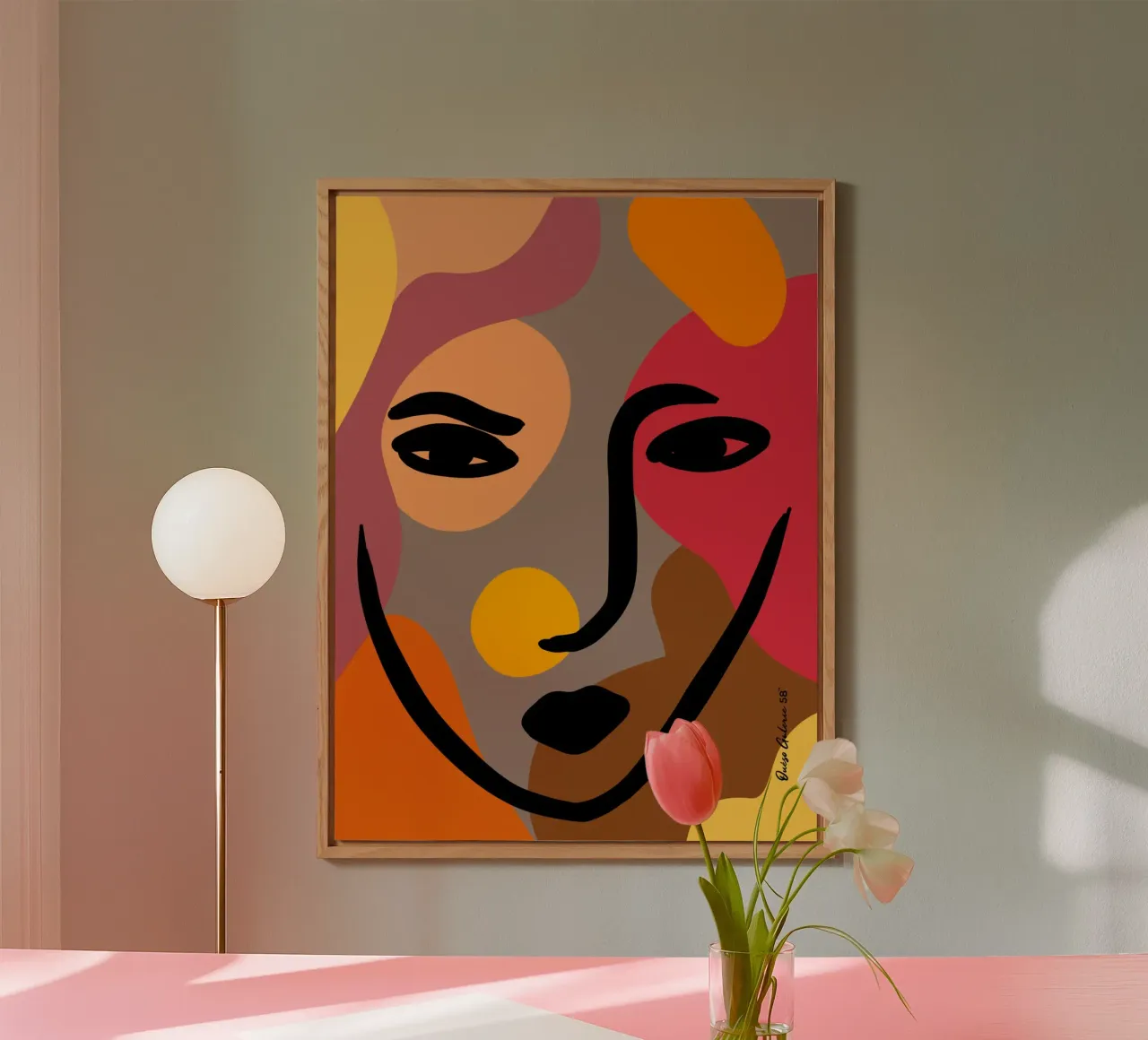 Luminous Shadows alluminio dibond da Mike Leymi