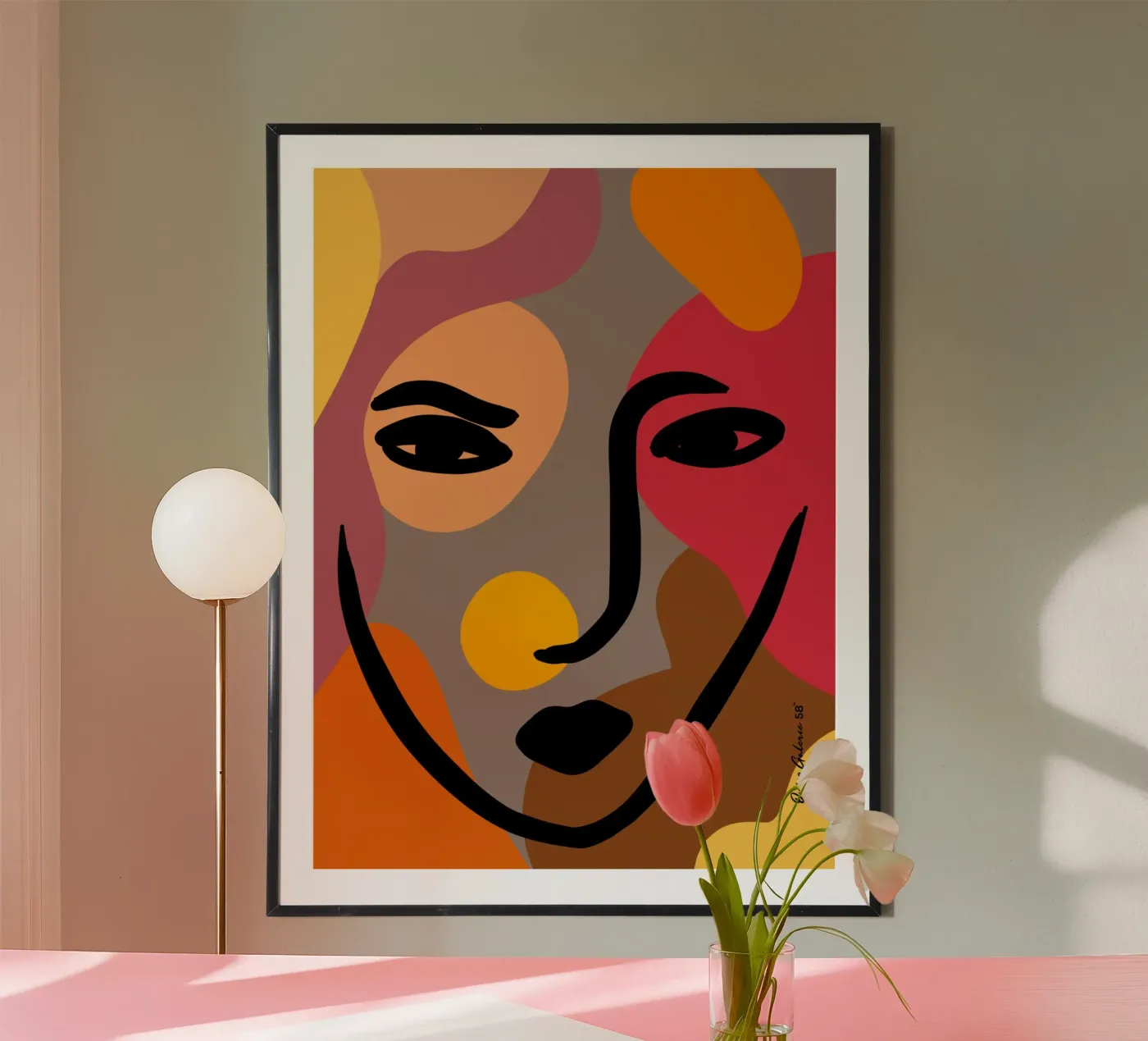 Luminous Shadows poster van Mike Leymi