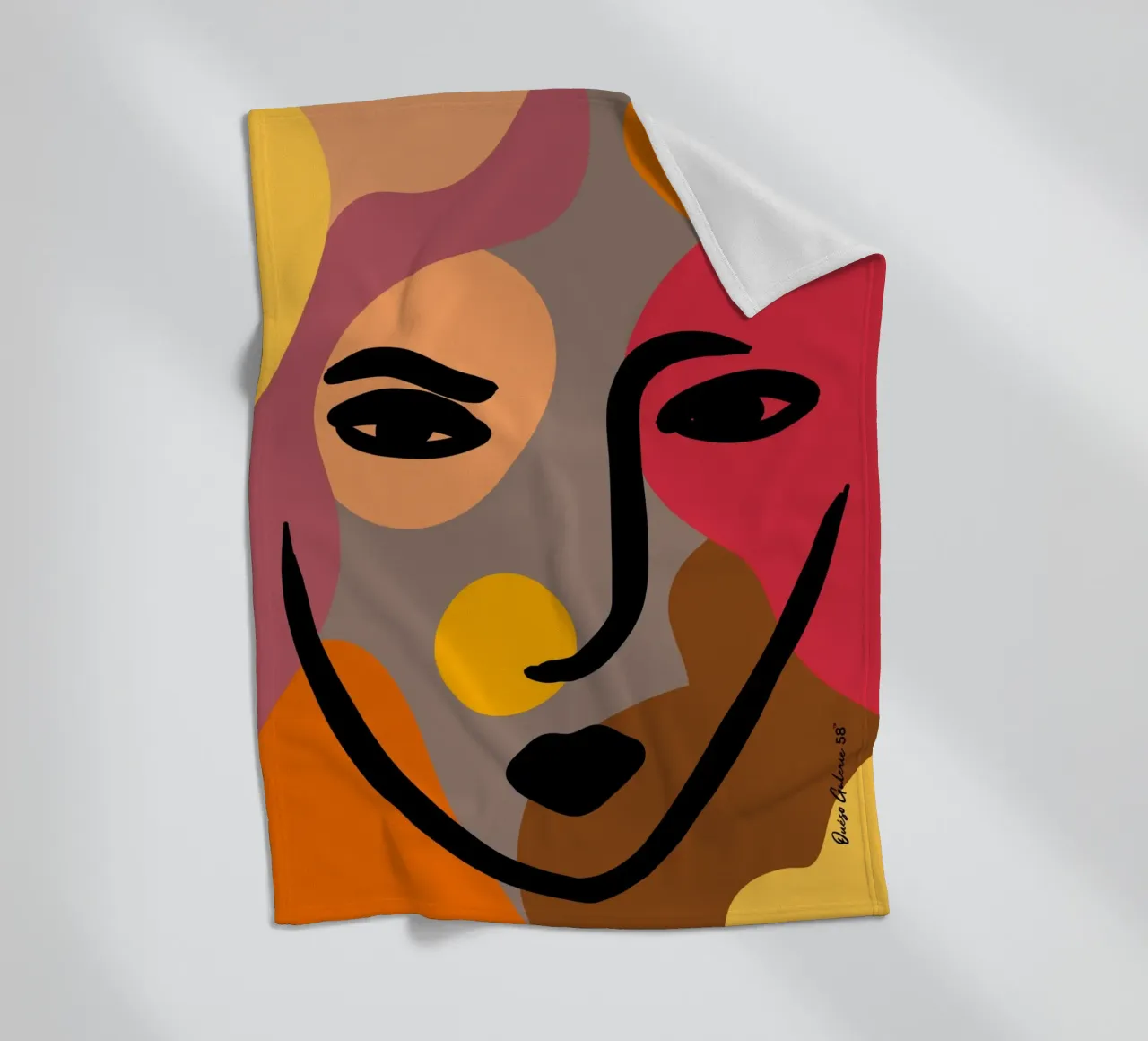 Luminous Shadows fleecedeken van Mike Leymi