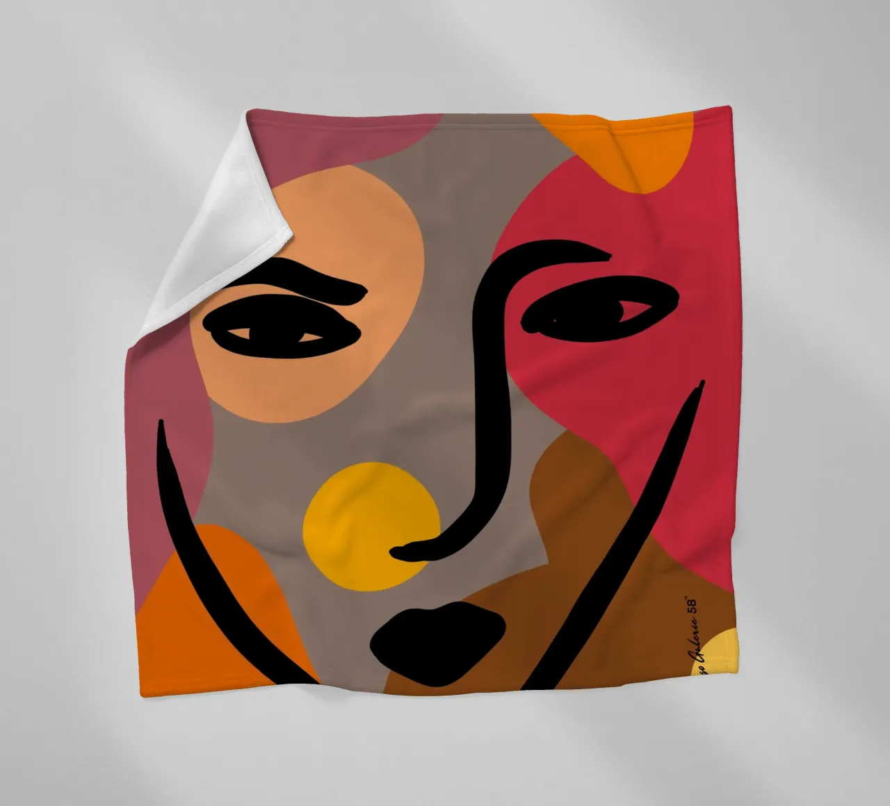 Luminous Shadows fleecedeken van Mike Leymi