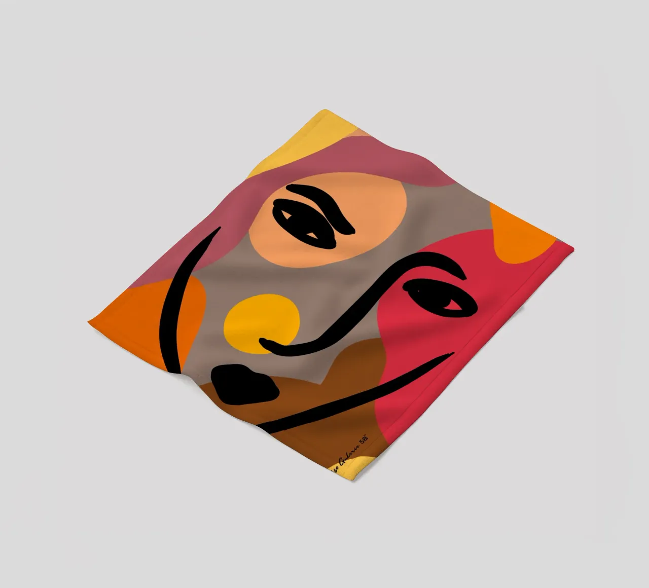 Luminous Shadows fleecedeken van Mike Leymi