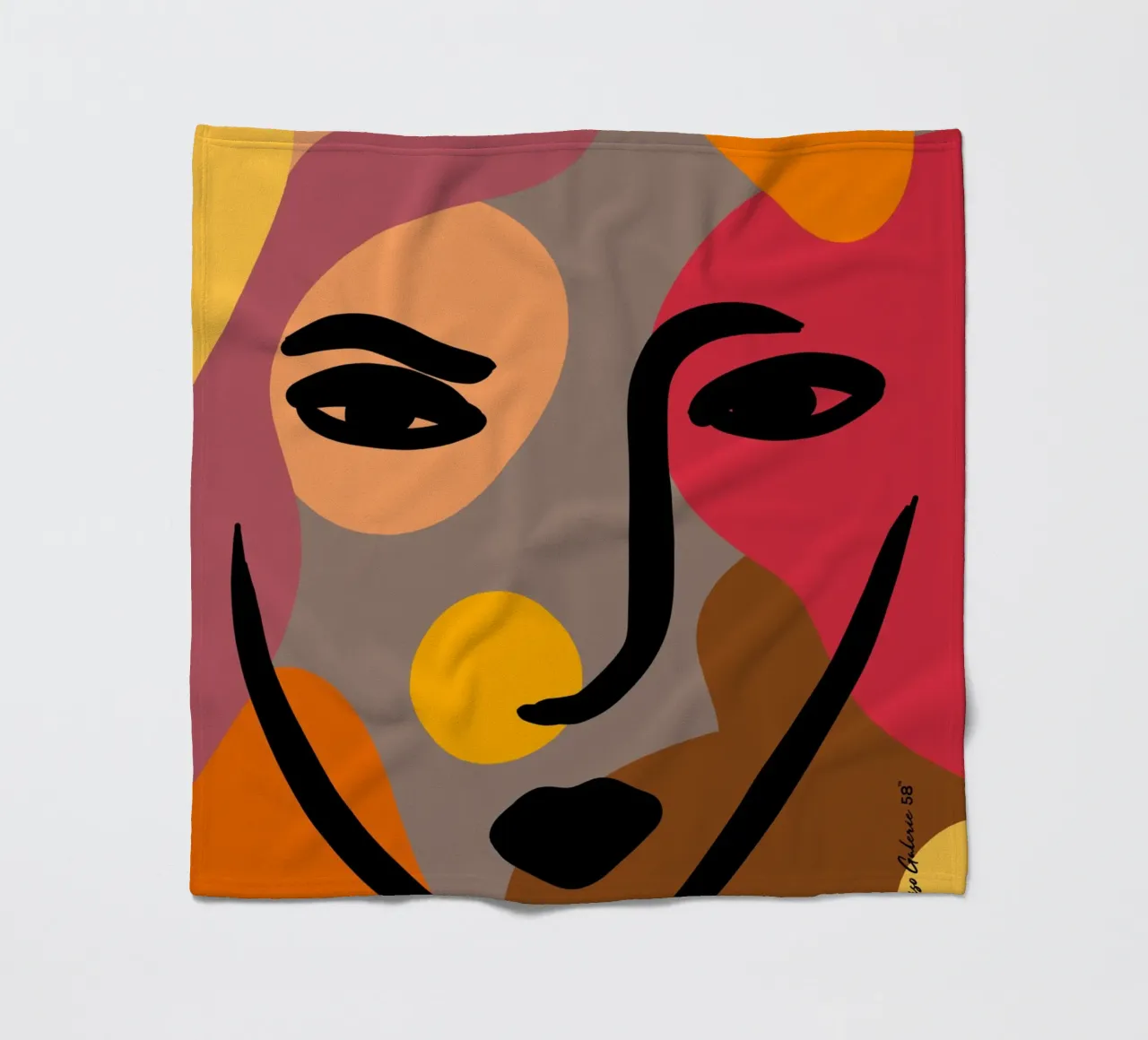 Luminous Shadows fleecedeken van Mike Leymi