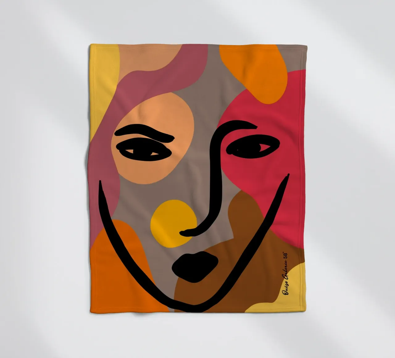 Luminous Shadows fleecedeken van Mike Leymi