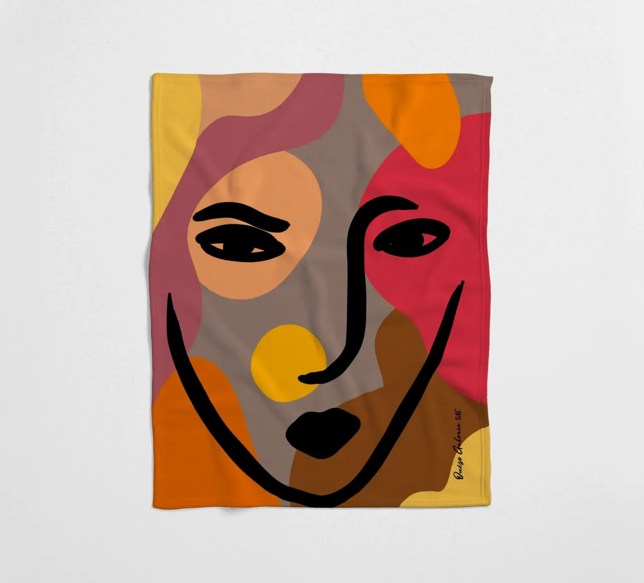 Luminous Shadows fleecedeken van Mike Leymi