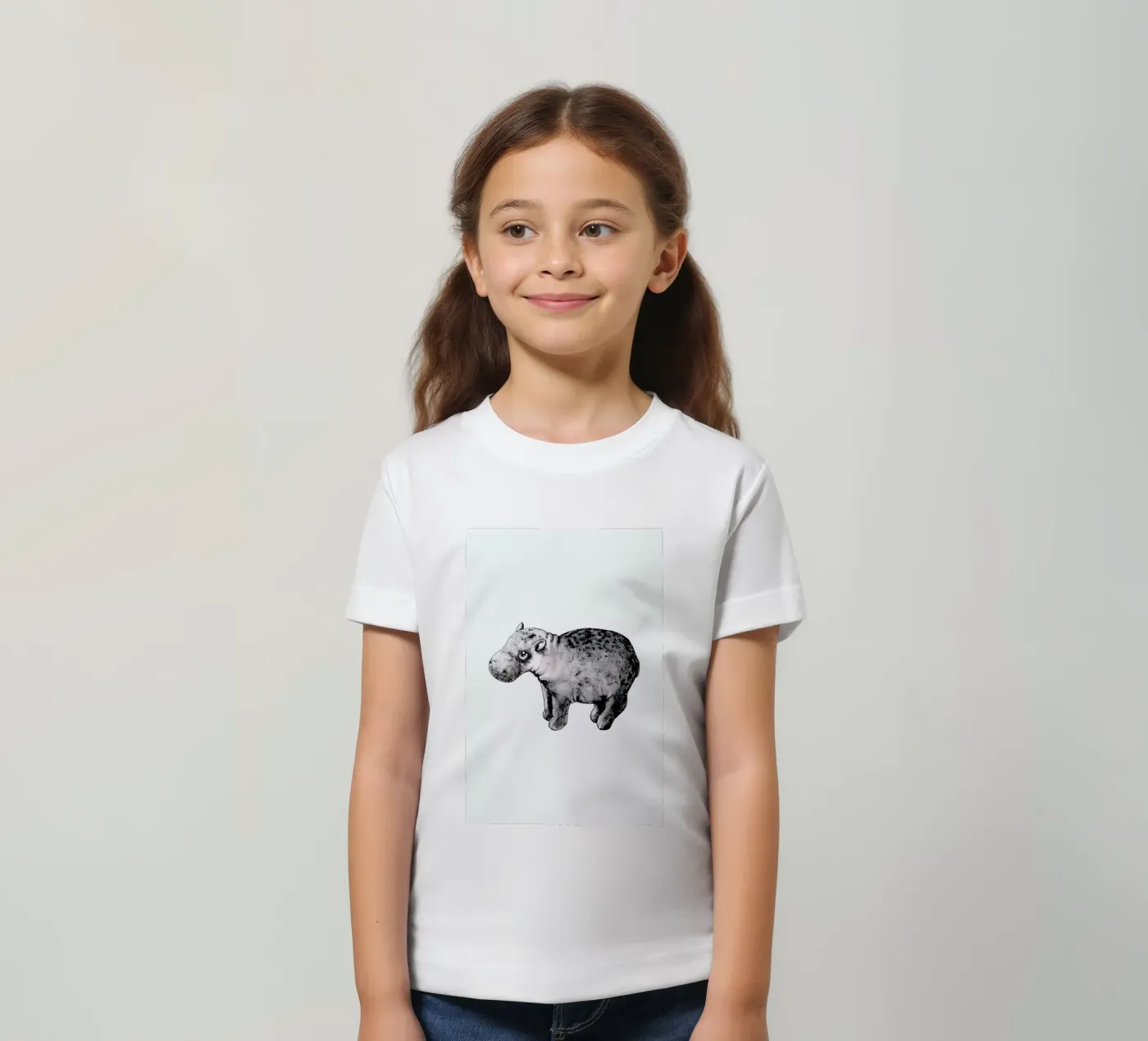 Hippo t-shirt bambini da Tvinkla