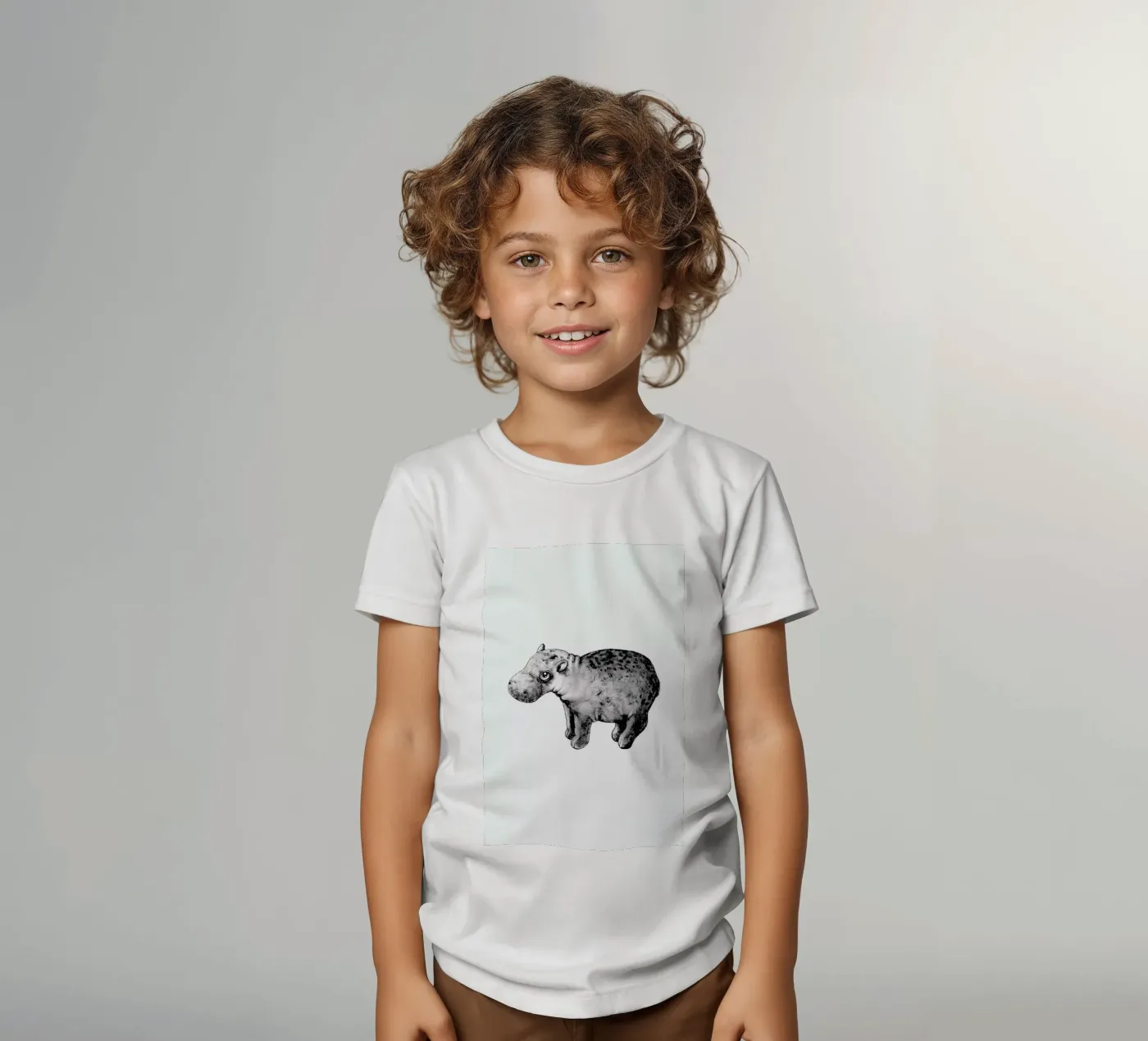 Hippo t-shirt bambini da Tvinkla