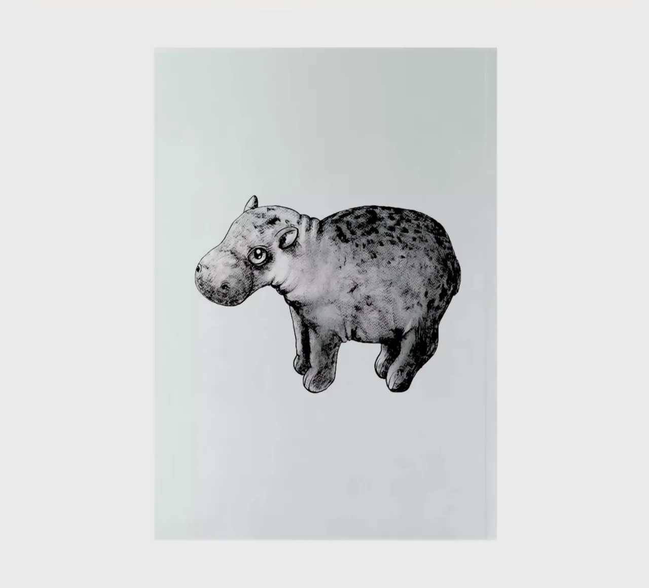 Hippo Notizbuch von Tvinkla