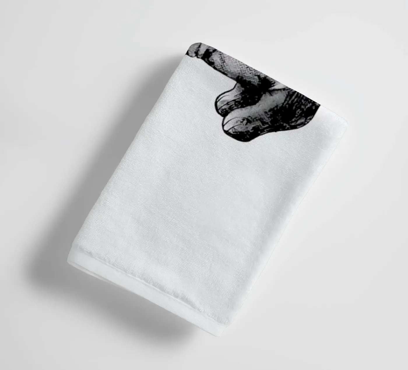 Hippo asciugamano da bagno da Tvinkla