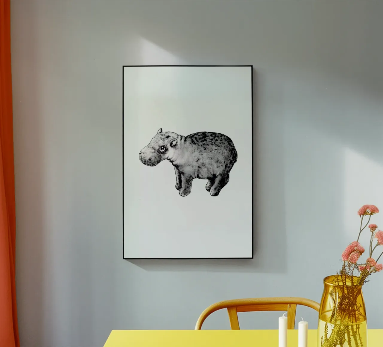 Hippo acryl van Tvinkla